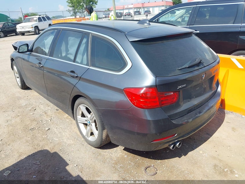 2015 BMW 328i VIN WBA3G7C56FK481245 IAAI salvage auction — FRONT END, Salvage Title, sold $1,200 on 2026-07-09 (photo 3)