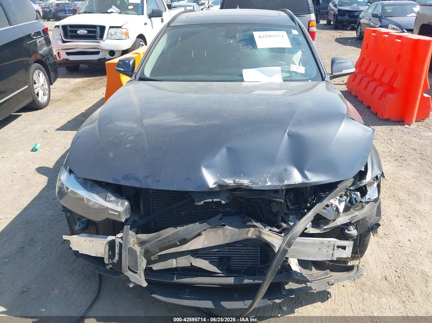 2015 BMW 328i VIN WBA3G7C56FK481245 IAAI salvage auction — FRONT END, Salvage Title, sold $1,200 on 2026-07-09 (photo 6)