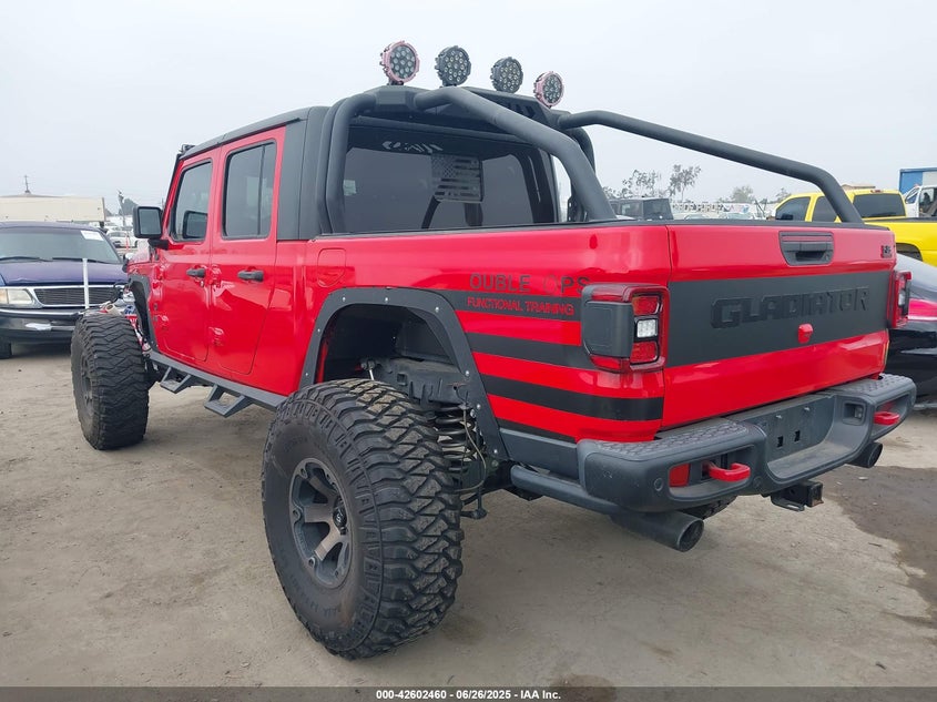 2020 Jeep Gladiator VIN 1C6JJTBG4LL178260 COPART salvage auction — Theft, Clear (California), sold $25,200 on 2025-07-16 (photo 3)