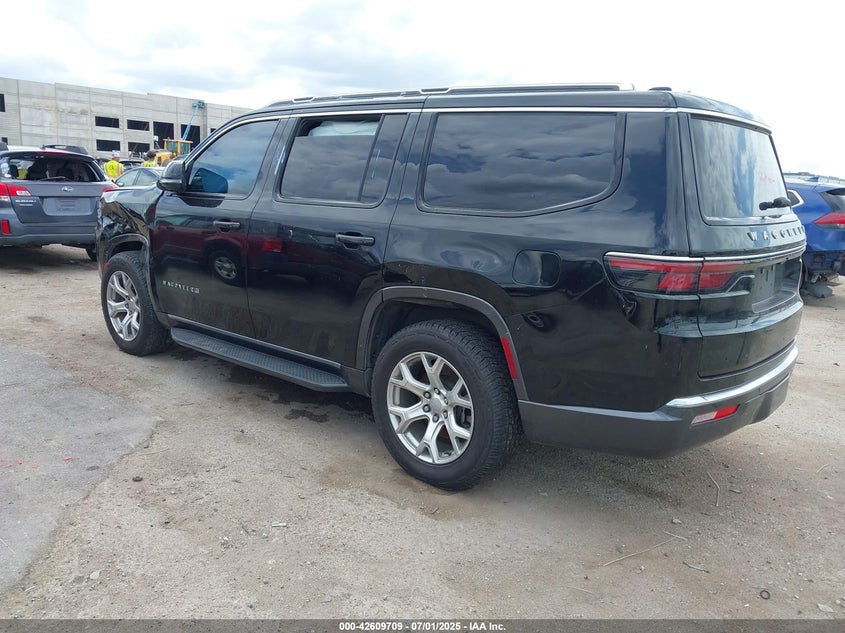 2022 Jeep Grand wagoneer VIN 1C4SJUAT9NS207231 IAAI salvage auction — Front End, Original (Texas), sold $17,050 on 2025-09-09 (photo 3)