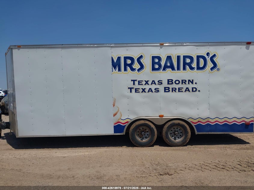2015 Cargo 28' bumper pull trailer VIN 4S9S1EF21FW364158 IAAI salvage auction — ALL OVER, Original (Texas), sold $1,600 on 2026-10-05 (photo 6)
