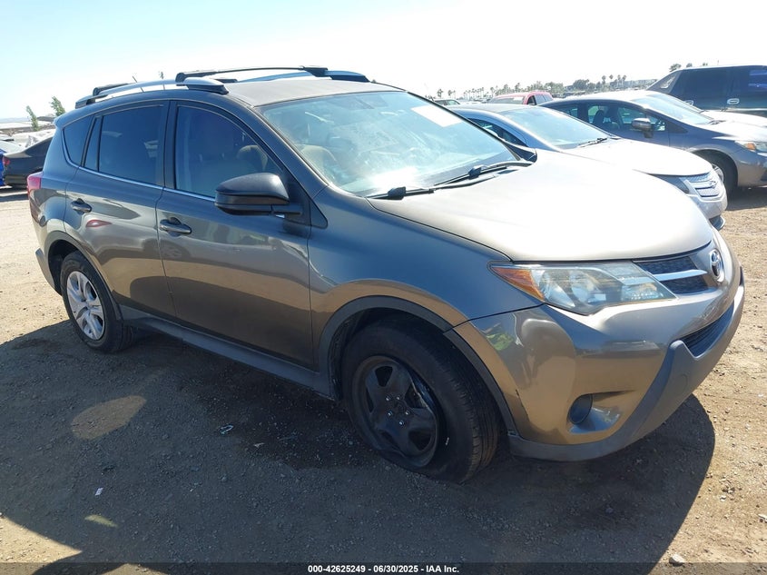 2013 Toyota Rav4 VIN JTMZFREV3DD005609 IAAI salvage auction — LEFT SIDE, Salvage Title, sold $3,450 on 2026-07-13 (photo 1)