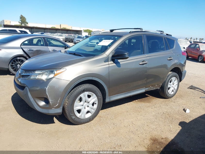 2013 Toyota Rav4 VIN JTMZFREV3DD005609 IAAI salvage auction — LEFT SIDE, Salvage Title, sold $3,450 on 2026-07-13 (photo 2)