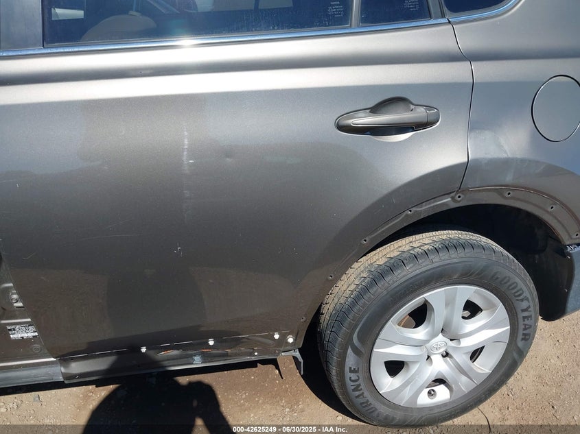 2013 Toyota Rav4 VIN JTMZFREV3DD005609 IAAI salvage auction — LEFT SIDE, Salvage Title, sold $3,450 on 2026-07-13 (photo 6)