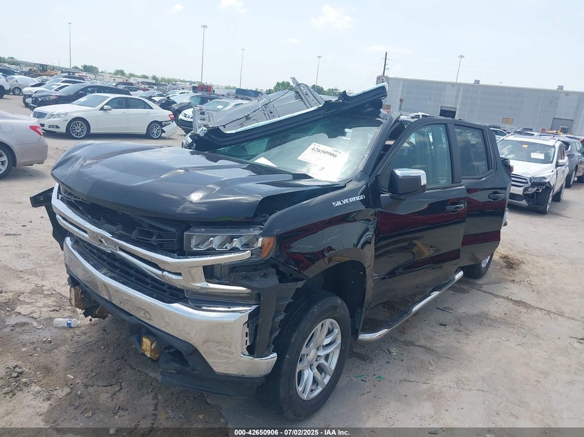 2021 Chevrolet Silverado 1500 VIN 1GCPWCED9MZ106829 IAAI salvage auction — ALL OVER, Original (Texas), sold $3,850 on 2026-07-09 (photo 6)
