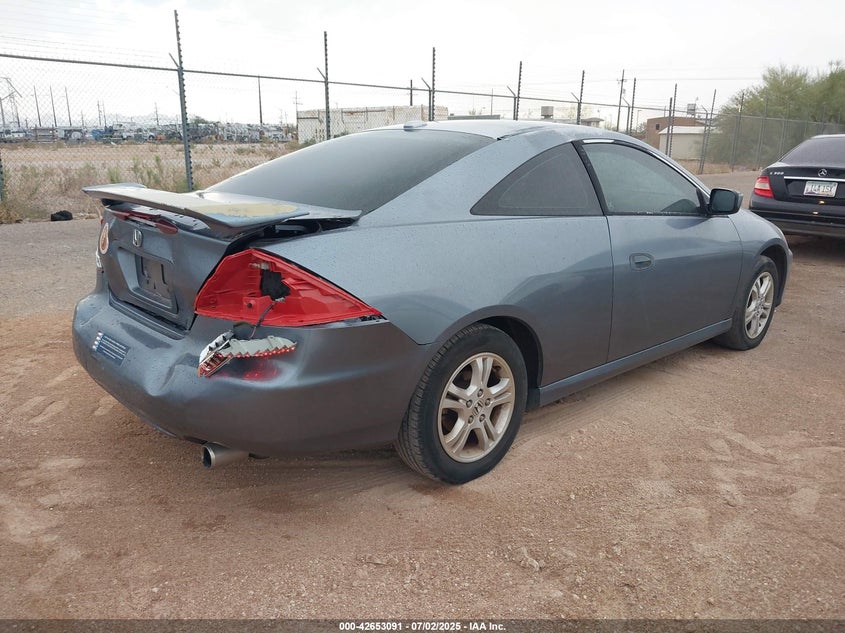 2006 Honda Accord VIN 1HGCM72636A021778 IAAI salvage auction — REAR END, Salvage (Arizona), sold $2,300 on 2026-07-09 (photo 4)