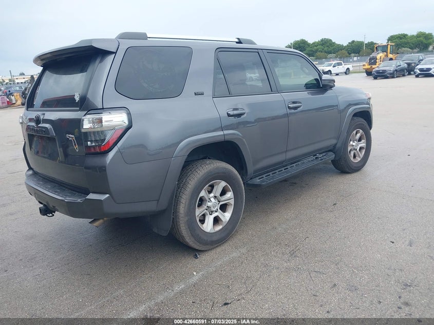 2023 Toyota 4runner VIN JTEMU5JR0P6096392 IAAI salvage auction — LEFT SIDE, Rebuildable (Florida), sold $17,000 on 2026-07-09 (photo 4)