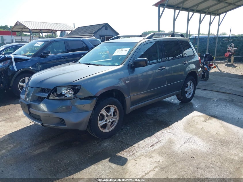 2003 Mitsubishi Outlander VIN JA4LX31G93U112695 IAAI salvage auction — FRONT END, Salvage - Greater Than 75% (Maryland), sold $400 on 2026-07-16 (photo 2)