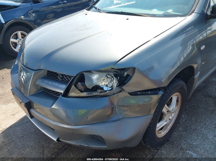 2003 Mitsubishi Outlander VIN JA4LX31G93U112695 IAAI salvage auction — FRONT END, Salvage - Greater Than 75% (Maryland), sold $400 on 2026-07-16 (photo 6)