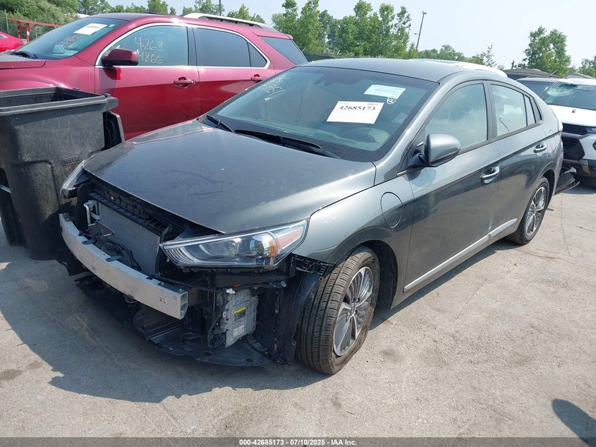 2021 Hyundai Ioniq plug-in hybrid VIN KMHC65LD9MU261564 IAAI salvage auction — RIGHT SIDE, Salvage (Ohio), sold $3,175 on 2026-07-07 (photo 2)
