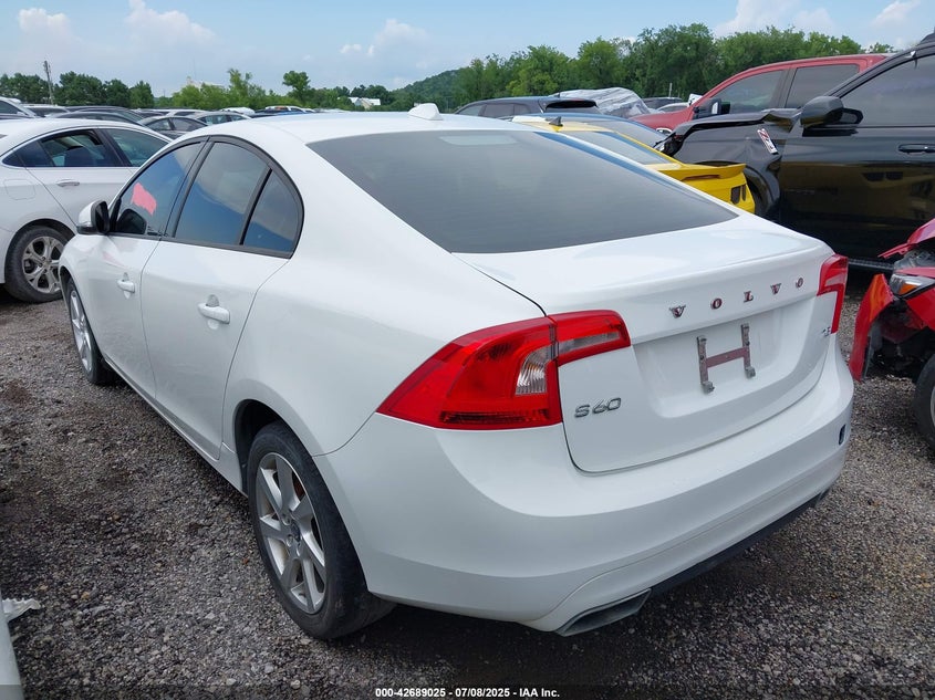 2015 Volvo S60 VIN YV140MFJ1F1345575 IAAI salvage auction — FRONT END, Clear (Oklahoma), sold $250 on 2026-07-14 (photo 3)