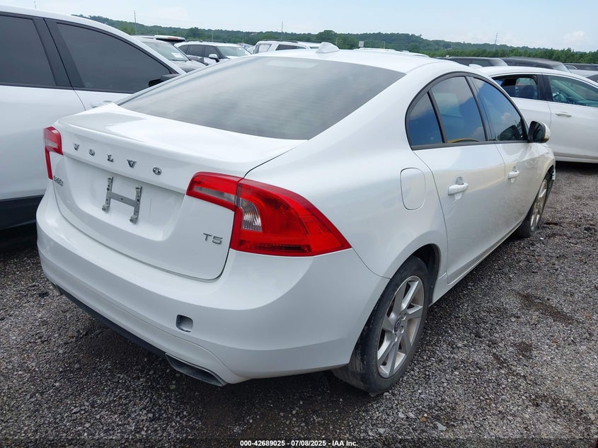 2015 Volvo S60 VIN YV140MFJ1F1345575 IAAI salvage auction — FRONT END, Clear (Oklahoma), sold $250 on 2026-07-14 (photo 4)
