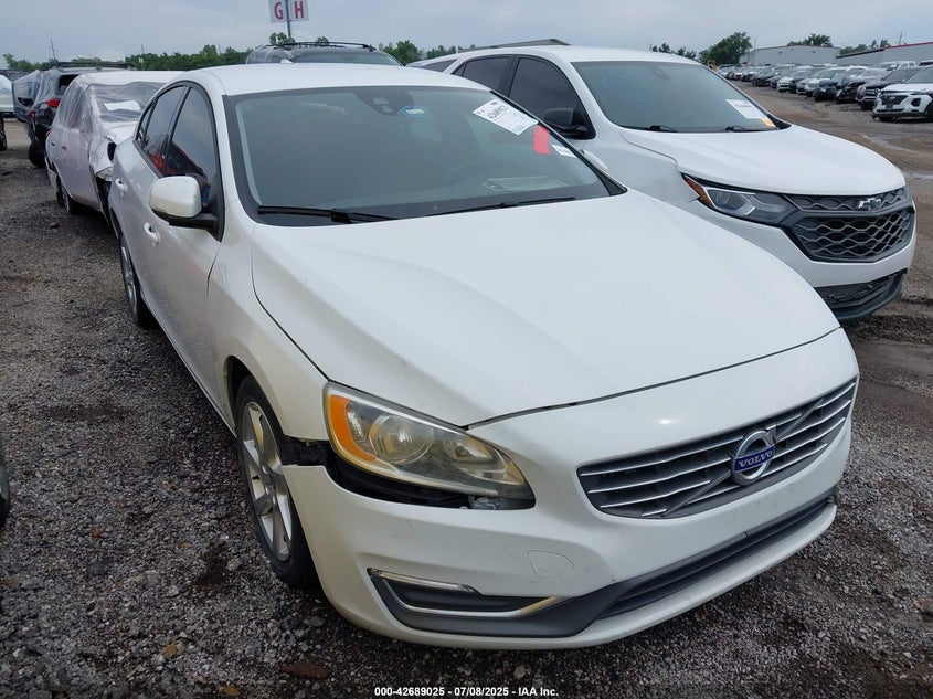 2015 Volvo S60 VIN YV140MFJ1F1345575 IAAI salvage auction — FRONT END, Clear (Oklahoma), sold $250 on 2026-07-14 (photo 6)
