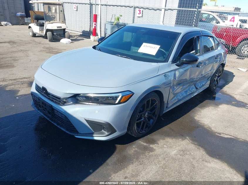 2024 Honda Civic VIN 2HGFE2F59RH551161 IAAI salvage auction — SIDE, Salvage Title, sold $5,800 on 2026-07-09 (photo 2)