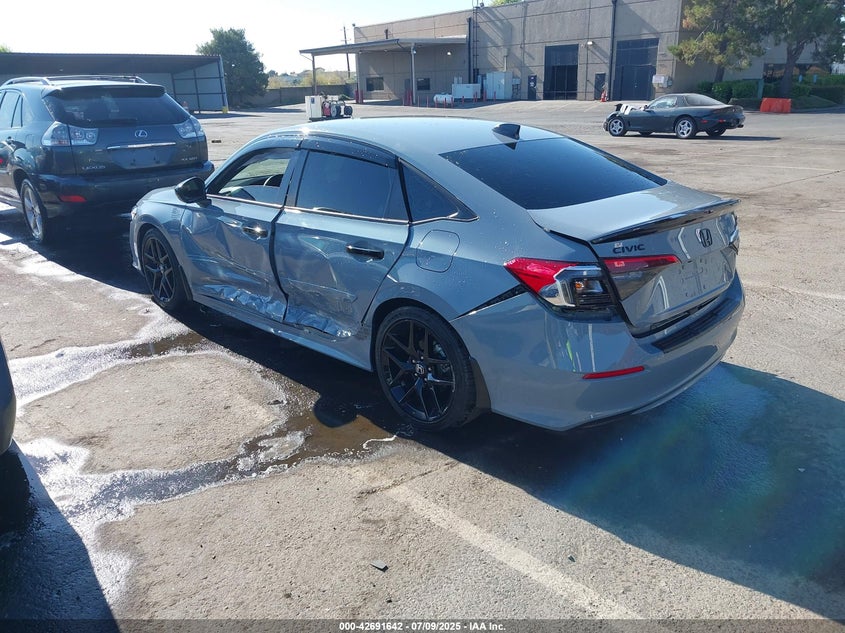 2024 Honda Civic VIN 2HGFE2F59RH551161 IAAI salvage auction — SIDE, Salvage Title, sold $5,800 on 2026-07-09 (photo 3)