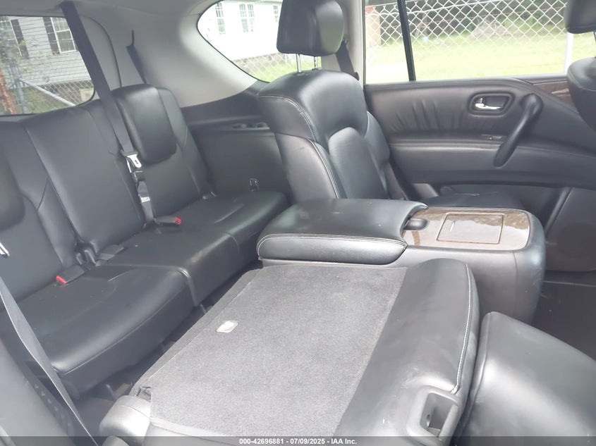 2017 Infiniti Qx80 VIN JN8AZ2NF4H9642185 IAAI salvage auction — FRONT END, Salvage (South Carolina), sold $25 on 2026-07-28 (photo 8)