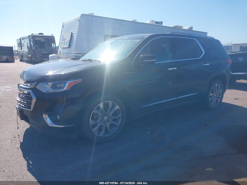 2018 Chevrolet Traverse VIN 1GNEVJKW4JJ110972 IAAI salvage auction — RIGHT FRONT, Regular (South Dakota), sold $2,450 on 2026-07-09 (photo 2)