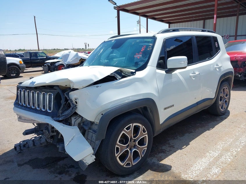 2017 Jeep Cj VIN 988611562HK114302 IAAI salvage auction — FRONT END, Salvage Title, sold $950 on 2026-07-08 (photo 2)
