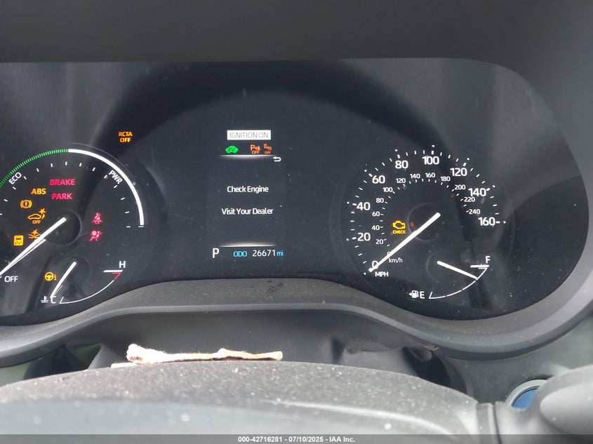2021 Toyota Sienna VIN 5TDYRKEC8MS038683 IAAI salvage auction — FRONT END, Salvage (Indiana), sold $9,300 on 2026-07-29 (photo 7)