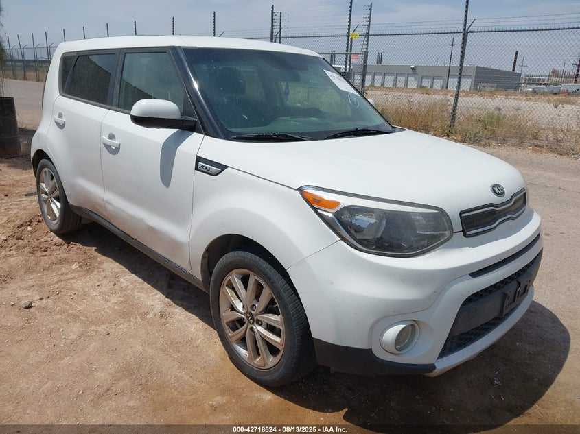 2018 Kia Soul VIN KNDJP3A5XJ7550973 IAAI salvage auction — LEFT SIDE, Salvage (Idaho), sold $775 on 2026-07-23 (photo 1)