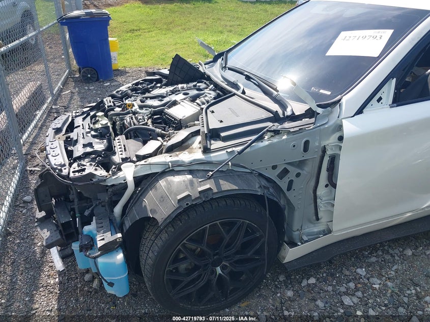 2023 Infiniti Q50 VIN JN1EV7BR8PM540875 IAAI salvage auction — FRONT END, Salvage (Tennessee), sold $4,100 on 2026-07-16 (photo 6)
