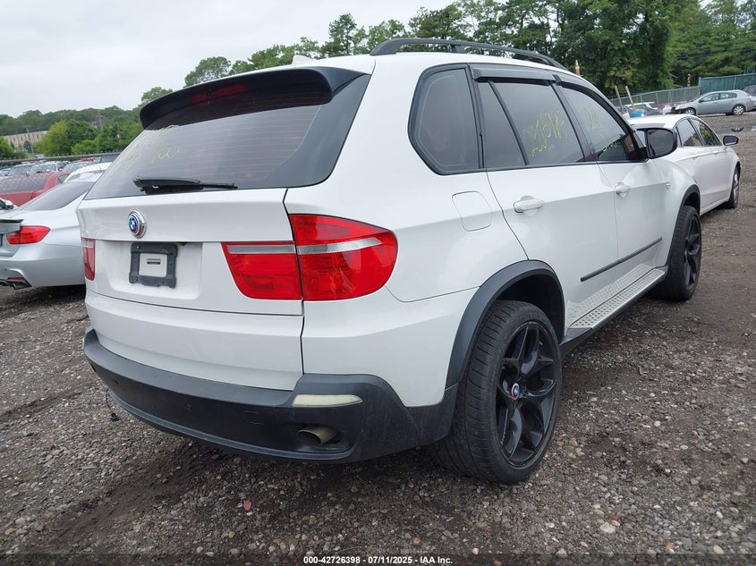 2007 BMW X5 VIN 5UXFE43547L012072 IAAI salvage auction — LEFT FRONT, Bill Of Sale (New York), sold $425 on 2026-07-07 (photo 4)