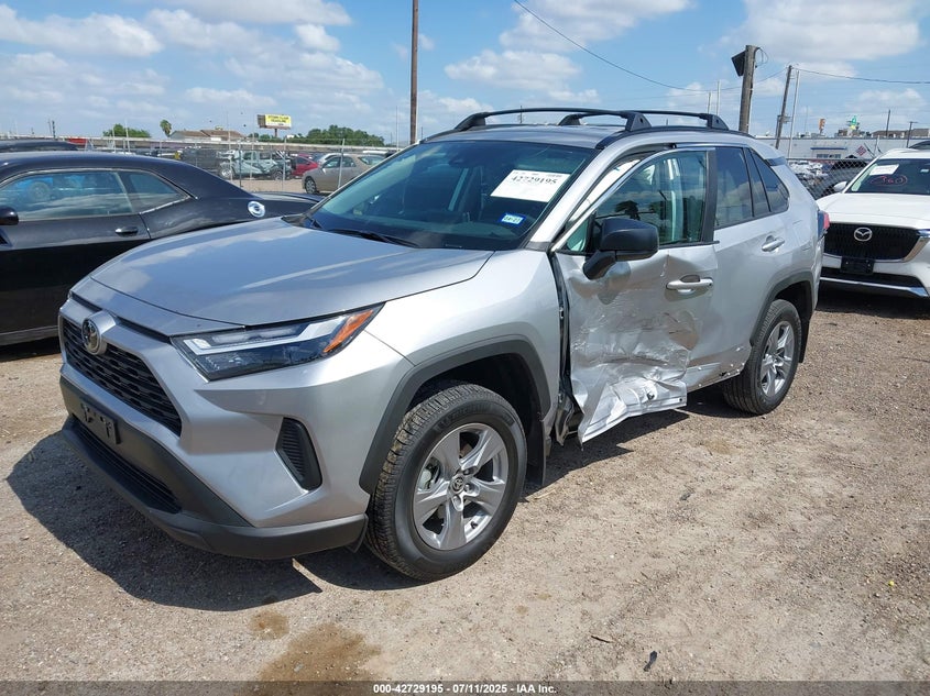 2025 Toyota Rav4 hybrid VIN 4T3LWRFV0SU184891 IAAI salvage auction — LEFT SIDE, Original (Texas), sold $14,000 on 2026-07-07 (photo 2)