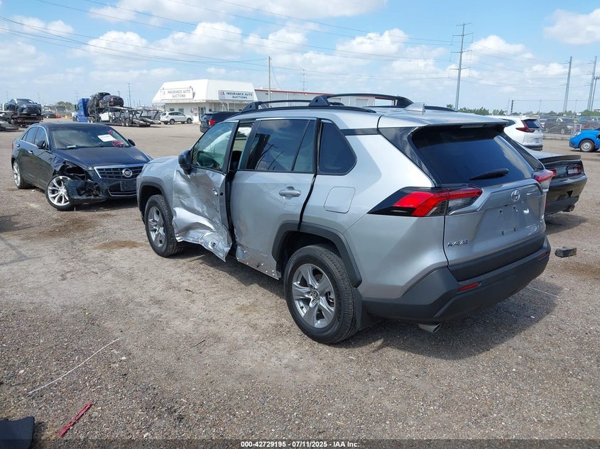 2025 Toyota Rav4 hybrid VIN 4T3LWRFV0SU184891 IAAI salvage auction — LEFT SIDE, Original (Texas), sold $14,000 on 2026-07-07 (photo 3)