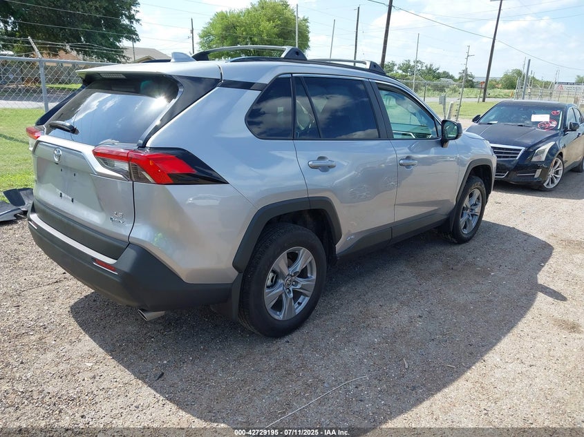 2025 Toyota Rav4 hybrid VIN 4T3LWRFV0SU184891 IAAI salvage auction — LEFT SIDE, Original (Texas), sold $14,000 on 2026-07-07 (photo 4)