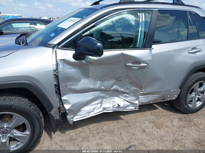 2025 Toyota Rav4 hybrid VIN 4T3LWRFV0SU184891 IAAI salvage auction — LEFT SIDE, Original (Texas), sold $14,000 on 2026-07-07 (photo 6)