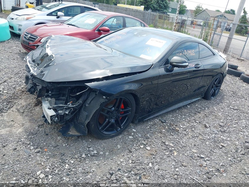 2016 Mercedes-benz S 550 VIN WDDXJ8FB6GA016717 IAAI salvage auction — FRONT END, Salvage Title, sold $2,825 on 2026-08-05 (photo 2)