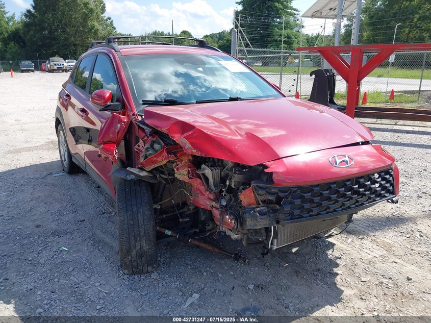 2022 Hyundai Kona VIN KM8K62AB5NU912038 IAAI salvage auction — FRONT END, Salvage (Alabama), sold $1,200 on 2026-07-13 (photo 6)