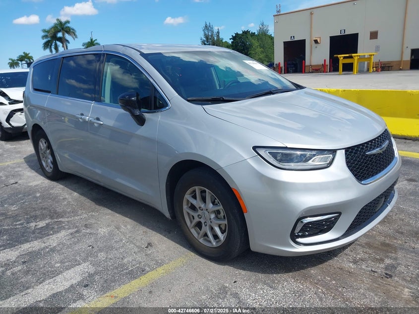 2024 Chrysler Pacifica VIN 2C4RC1BGXRR123323 IAAI salvage auction — ROOF, Salvage Title, sold $11,100 on 2026-07-19 (photo 1)