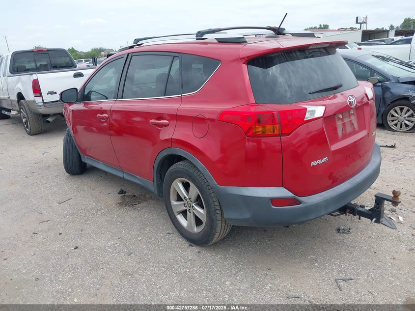 2015 Toyota Rav4 VIN 2T3WFREVXFW199614 IAAI salvage auction — FRONT END, Original (Texas), sold $7,600 on 2026-07-30 (photo 3)