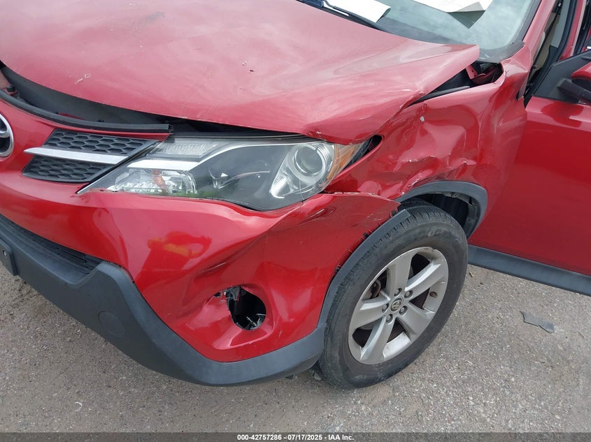 2015 Toyota Rav4 VIN 2T3WFREVXFW199614 IAAI salvage auction — FRONT END, Original (Texas), sold $7,600 on 2026-07-30 (photo 6)