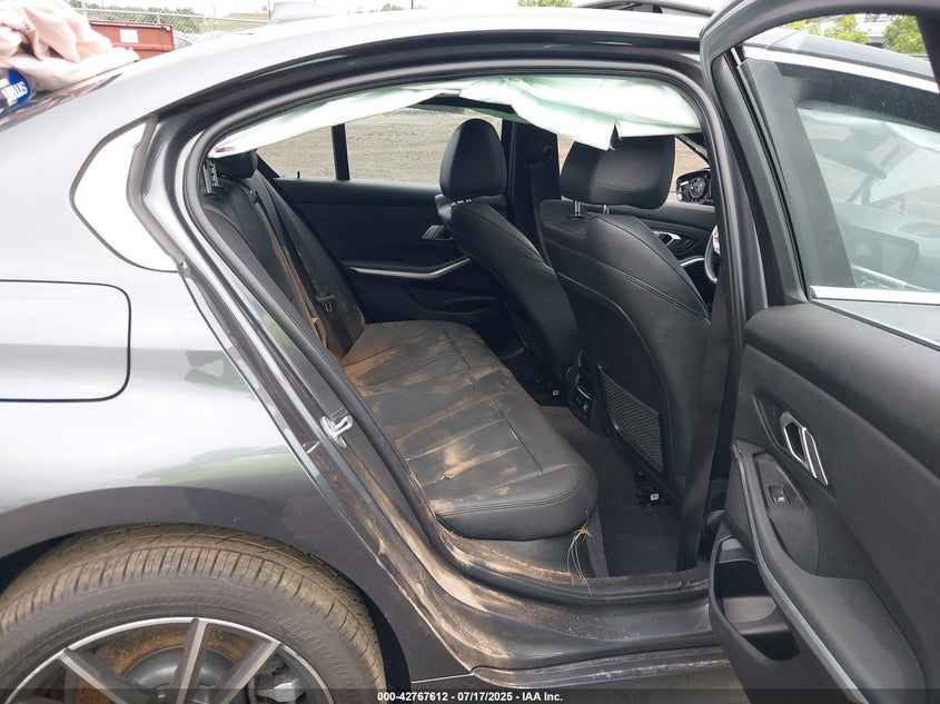 2019 BMW 3 series VIN WBA5R7C56KAJ85323 IAAI salvage auction — LEFT SIDE, Salvage (New Jersey), sold $3,150 on 2026-07-13 (photo 8)