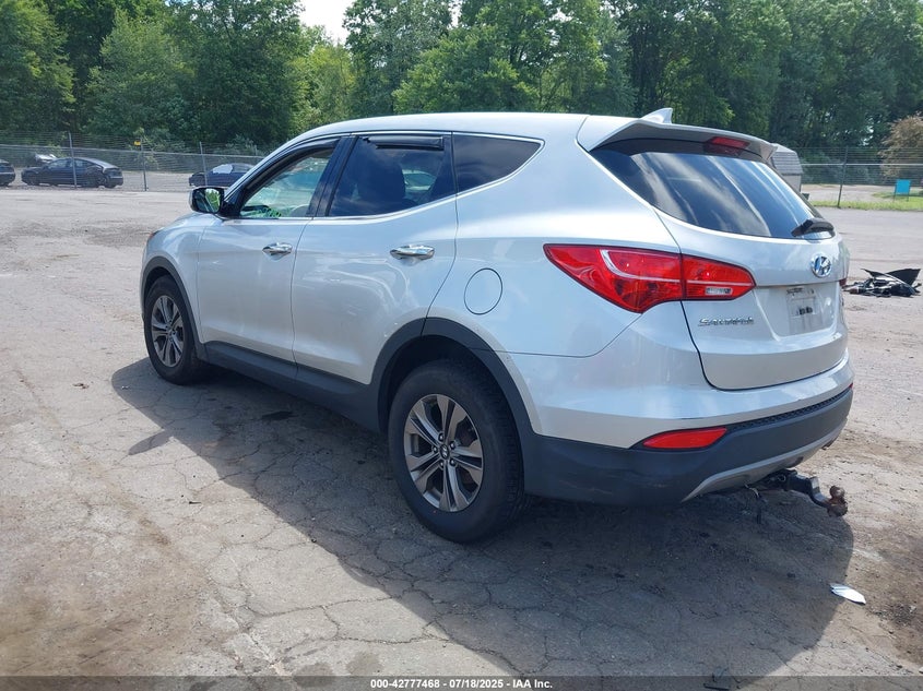 2015 Hyundai Santa fe sport VIN 5XYZTDLB6FG260764 IAAI salvage auction — RIGHT FRONT, Clear (Connecticut), sold $1,600 on 2026-07-08 (photo 3)
