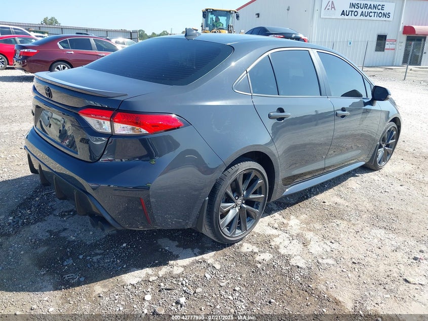 2024 Toyota Corolla VIN 5YFS4MCE4RP192019 IAAI salvage auction — HAIL, Salvage Title, sold $9,200 on 2026-07-30 (photo 4)