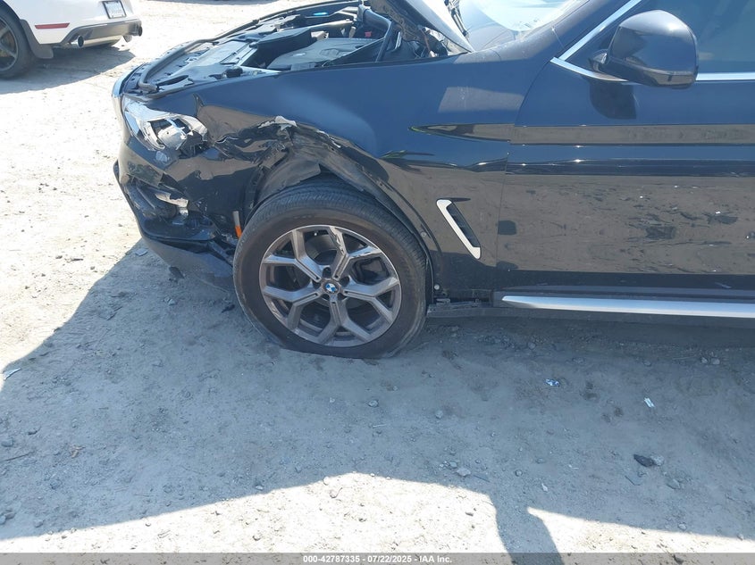 2021 BMW X3 VIN 5UXTY3C05M9H28810 IAAI salvage auction — FRONT & REAR, Salvage (Georgia), sold $8,500 on 2026-07-24 (photo 6)