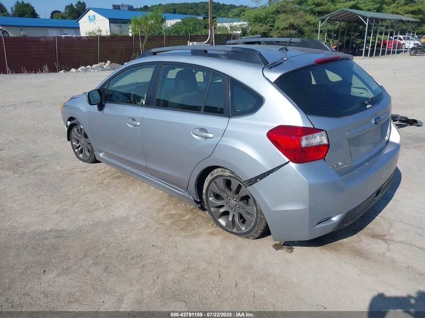 2014 Subaru Impreza VIN JF1GPAL69E8255583 IAAI salvage auction — FRONT END, Salvage Title, sold $725 on 2026-07-08 (photo 3)