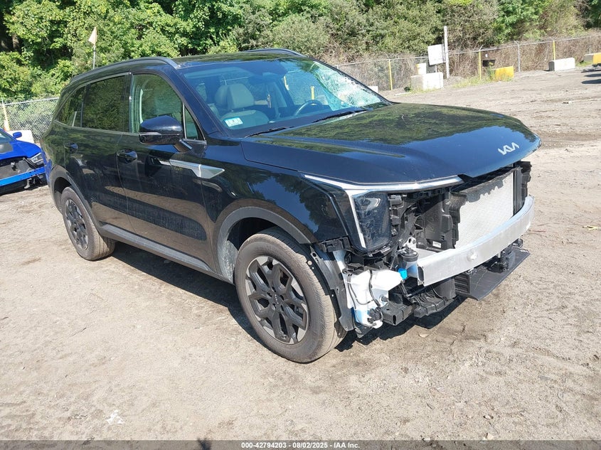 2025 Kia Sorento VIN 5XYRLDJC8SG325992 IAAI salvage auction — FRONT END, Salvage Title, sold $13,100 on 2026-07-07 (photo 1)