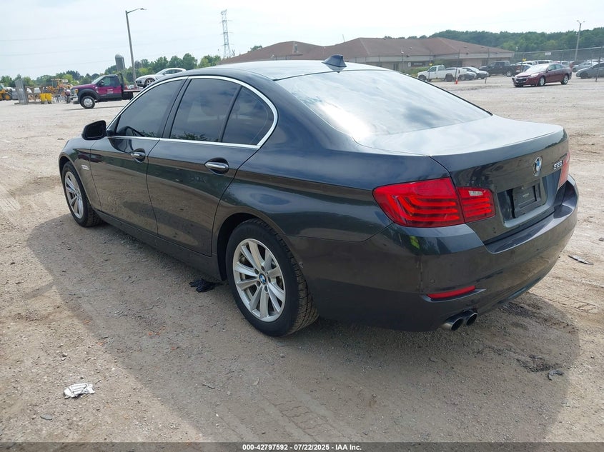 2015 BMW 5 series VIN WBA5A5C54FD514990 IAAI salvage auction — NORMAL WEAR, Salvage Title, sold $2,375 on 2026-10-12 (photo 3)