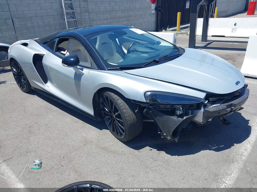 2020 Mclaren Gt VIN SBM22GCA4LW000219 — IAAI salvage auction photo