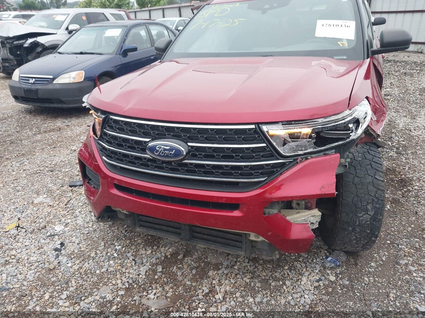 2020 Ford Explorer VIN 1FMSK8DHXLGC27284 IAAI salvage auction — FRONT END, Salvage (Arkansas), sold $2,400 on 2026-07-18 (photo 6)