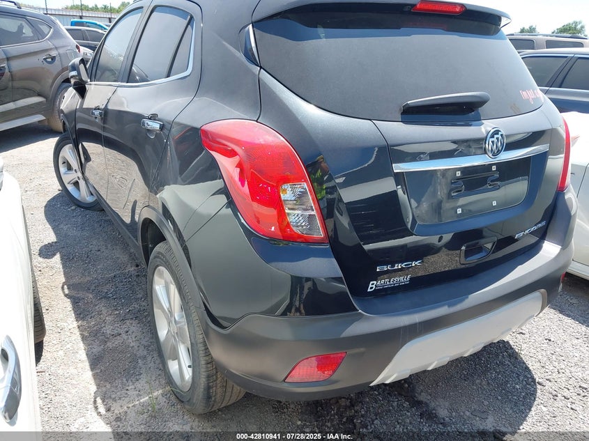 2016 Buick Encore VIN KL4CJCSB0GB733412 IAAI salvage auction — FRONT END, Clear (Oklahoma), sold $50 on 2026-07-28 (photo 3)