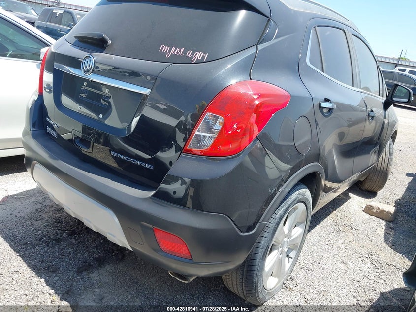 2016 Buick Encore VIN KL4CJCSB0GB733412 IAAI salvage auction — FRONT END, Clear (Oklahoma), sold $50 on 2026-07-28 (photo 4)