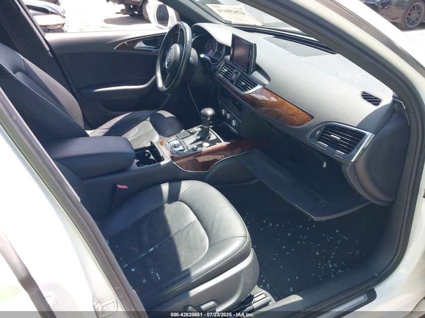2015 Audi A6 VIN WAUCFAFC6FN029076 IAAI salvage auction — LEFT SIDE, Salvage Title, sold $4,075 on 2026-07-08 (photo 5)