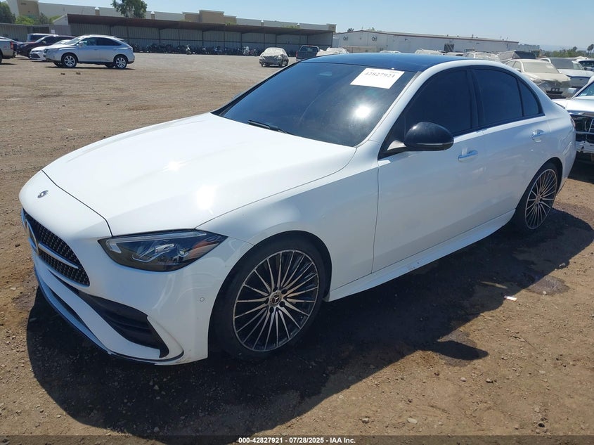 2023 Mercedes-benz C 300 VIN W1KAF4GB9PR078497 IAAI salvage auction — UNKNOWN, Salvage Title, sold $19,000 on 2026-07-12 (photo 2)