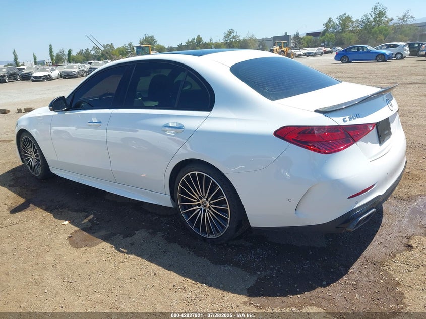 2023 Mercedes-benz C 300 VIN W1KAF4GB9PR078497 IAAI salvage auction — UNKNOWN, Salvage Title, sold $19,000 on 2026-07-12 (photo 3)
