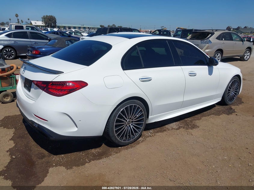 2023 Mercedes-benz C 300 VIN W1KAF4GB9PR078497 IAAI salvage auction — UNKNOWN, Salvage Title, sold $19,000 on 2026-07-12 (photo 4)